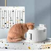 Cordless Automatic Pet Water Fountain with Motion Sensor - Bowls, Feeders & Waterers - Higooga